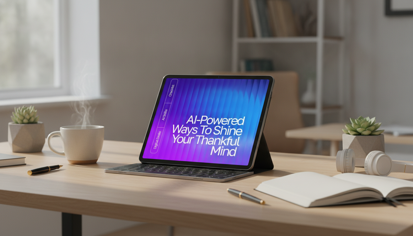 10 AI Gratitude Journal Ideas for Daily Positivity