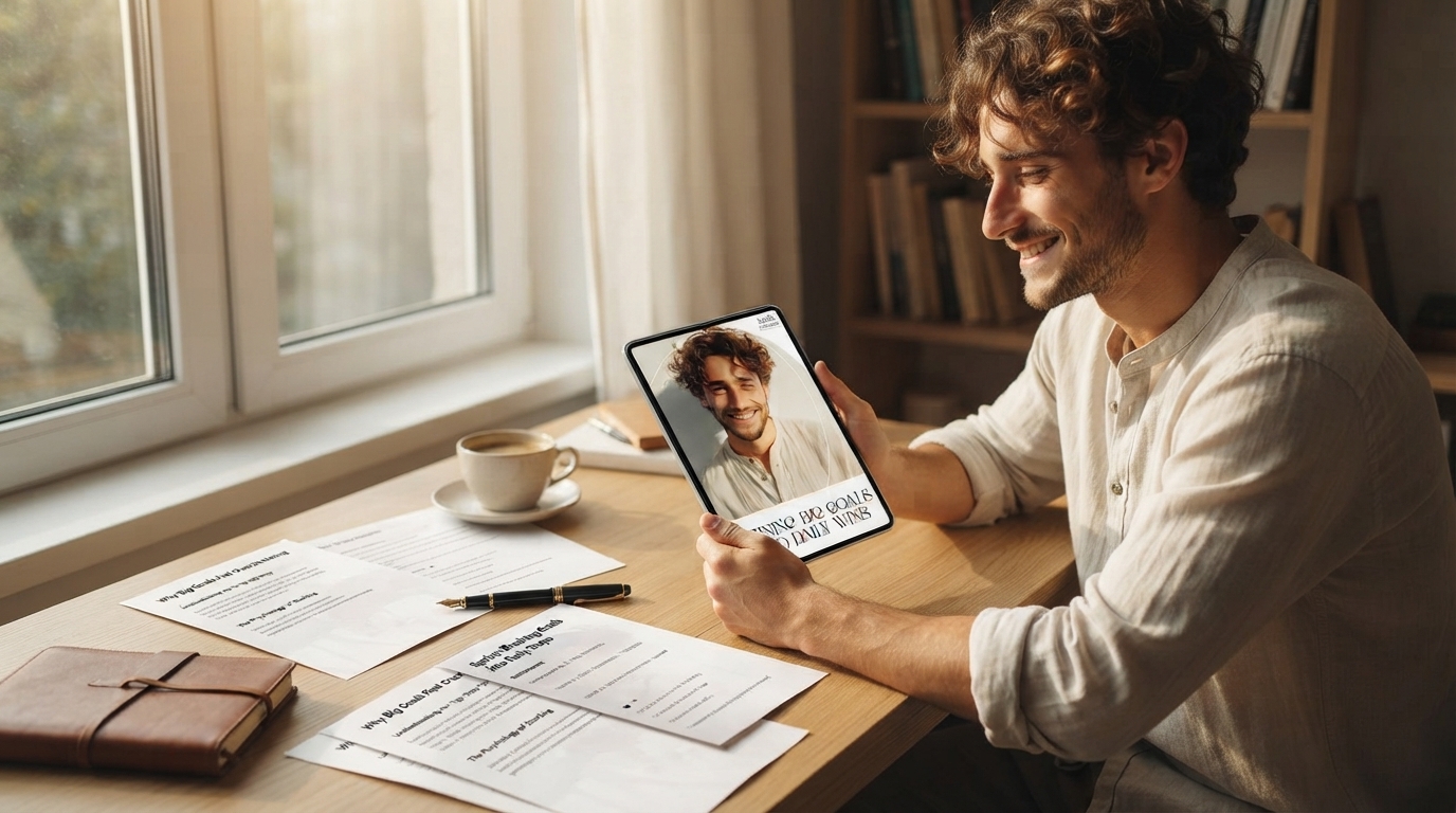 Daily Wins System: Break Big Goals into Simple Steps
