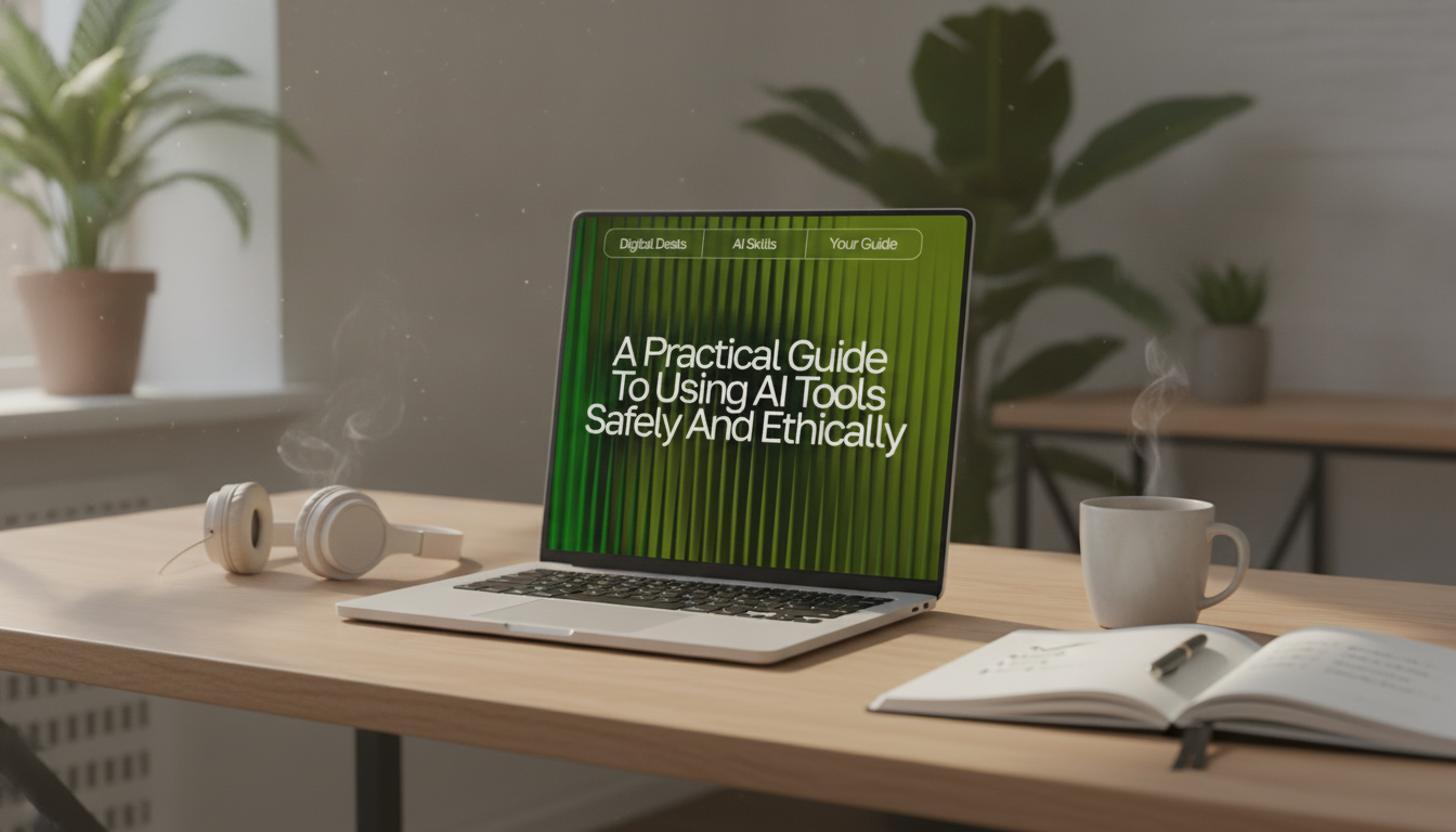 Use AI Tools Safely & Ethically: Beginner Checklist Guide