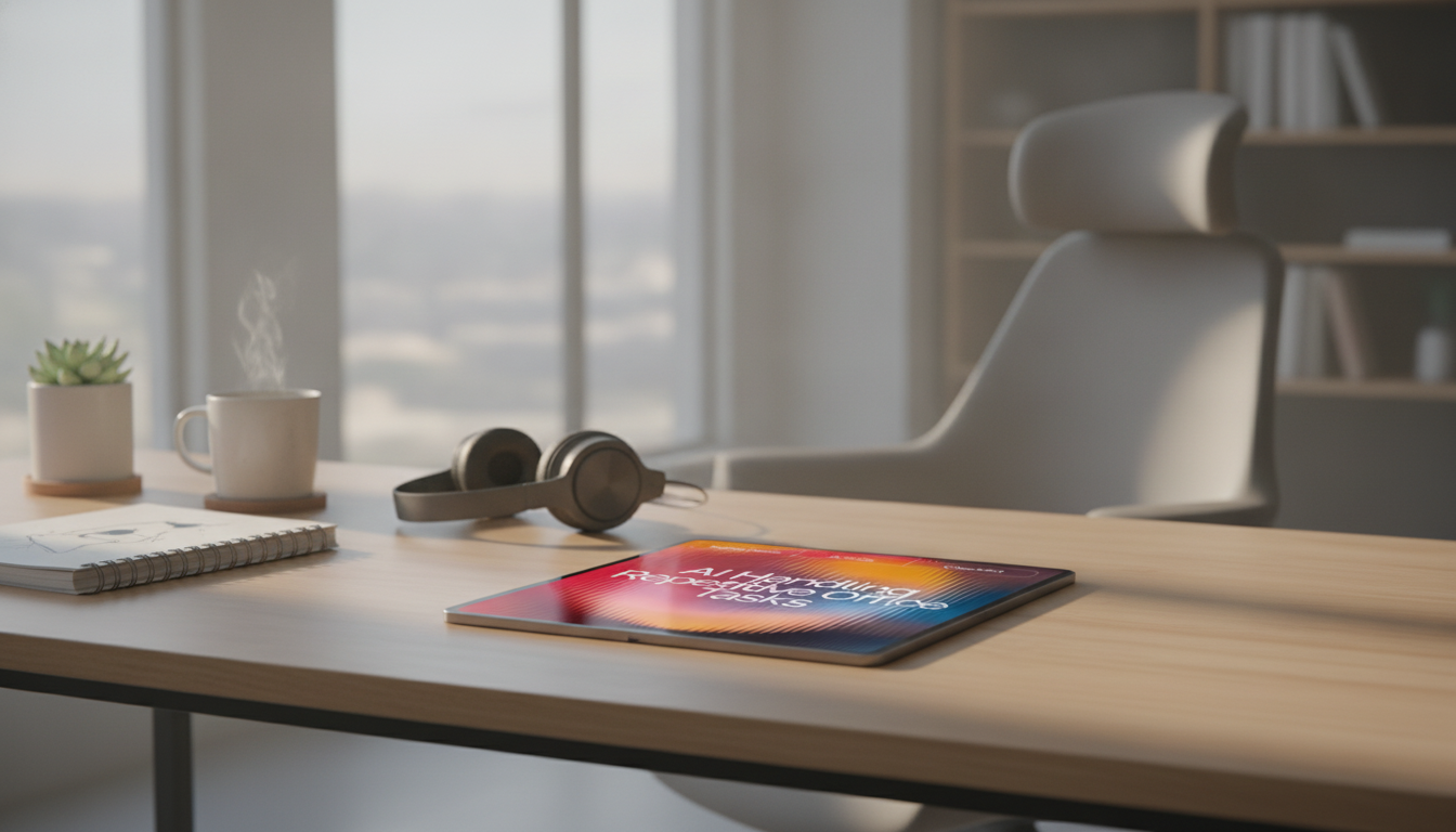 AI Checklist for Repetitive Office Tasks (Less Busywork)
