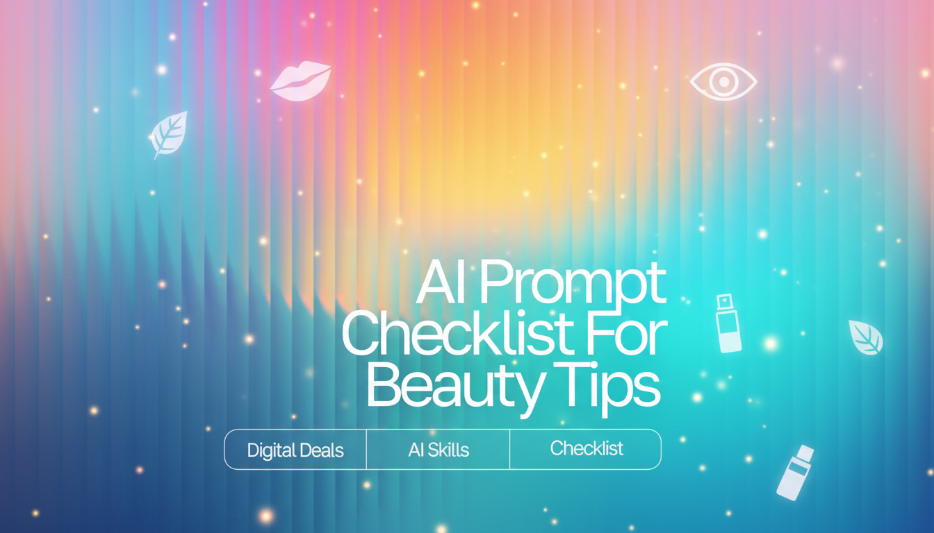 Seasonal Skincare & Makeup Checklist: AI-Personalized