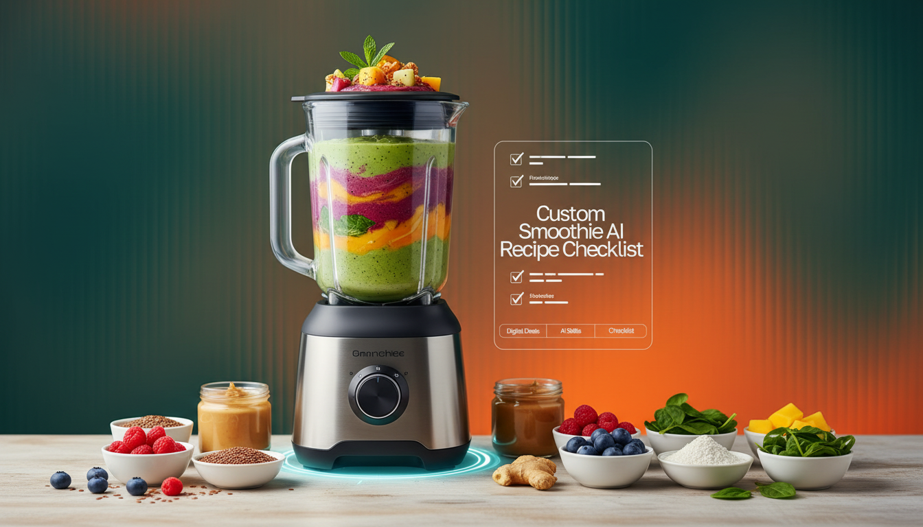 AI Smoothie Checklist PDF: Build Perfect Blends Fast