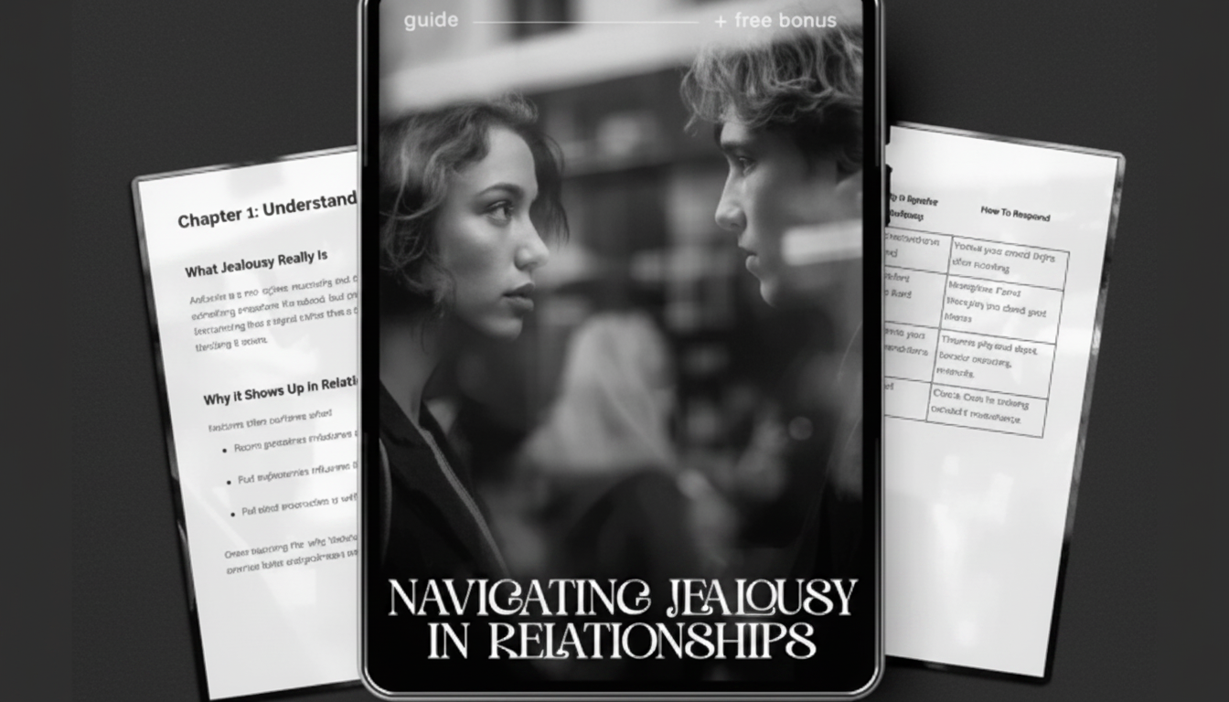 Jealousy in Relationships: Communicate, Heal, Rebuild Trust